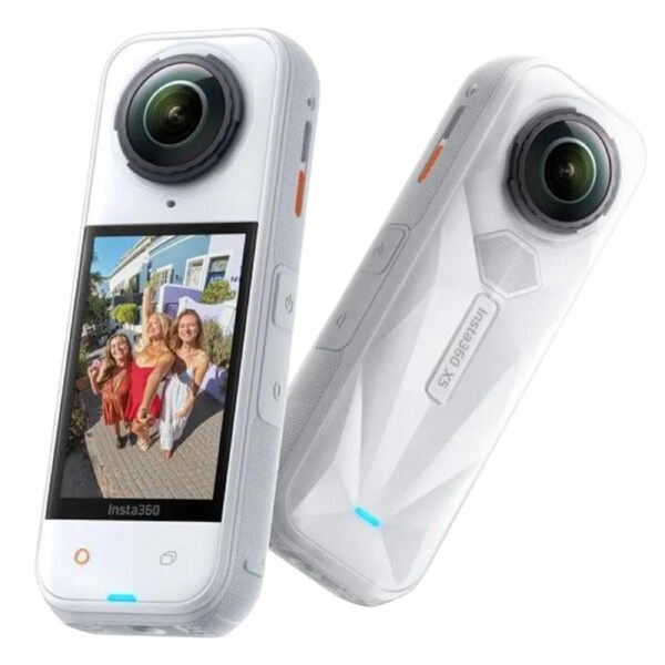 Insta360 X5 8K Waterproof 360° Action Camera Satin White - Brand New