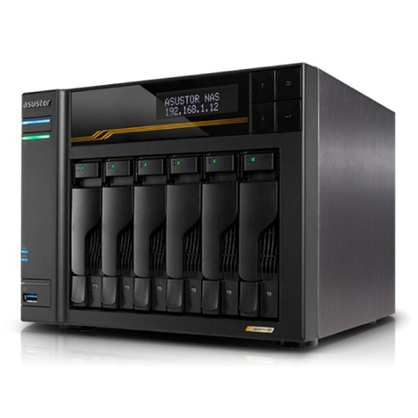 Asustor Lockerstor 6 6-Bay NAS (AS6806T)