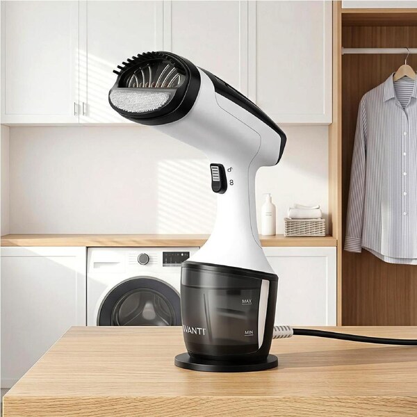 Devanti Cloth Steamer, 1500W Powerful Fast 30s Heat-Up Portable Handheld Steam Iron for Home Travel