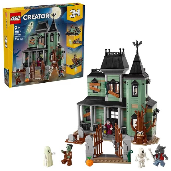 LEGO Creator 3 In 1 Haunted Mansion 31167