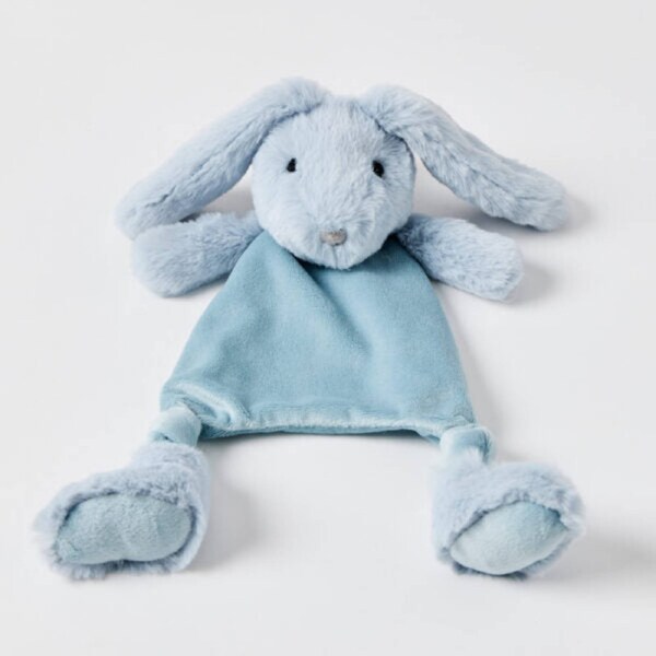 Bunny Comforter - Blue - From Giggle & Jiggle