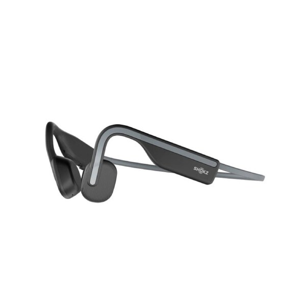 Shokz OpenMove - Grey - Entry-Level Bone-Conduction Headphones with Open-Ear Comfort & USB C Charging