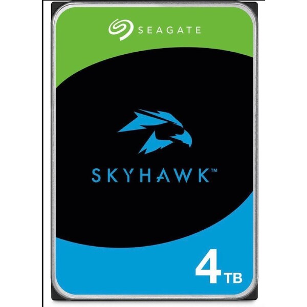 Seagate SkyHawk 4TB 3.5" SATA Surveillance Hard Drive - ST4000VX016