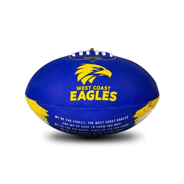 Sherrin AFL All Surface Synthetic Song Size 2 - West Coast