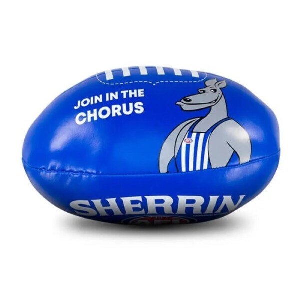 Sherrin Soft Ball 20cm North Melbourne Kangaroos
