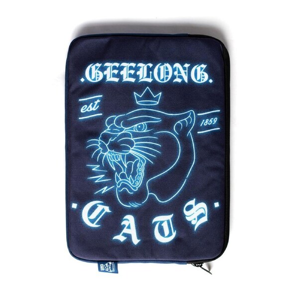 Geelong Cats AFL TYPO 13" Take Charge Laptop Cover