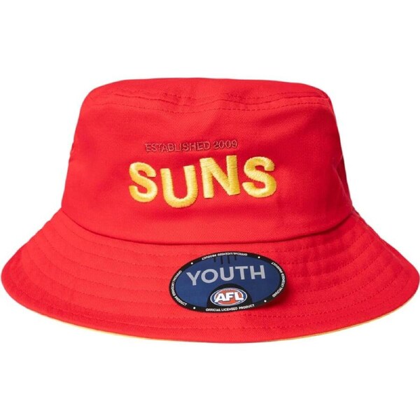 Gold Coast Suns AFL Youth Graphic Bucket Hat