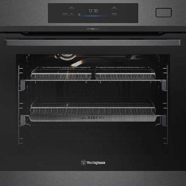 Westinghouse 60cm 80L Multifunction Pyrolytic Electric Oven & AirFry WVEP6918DD
