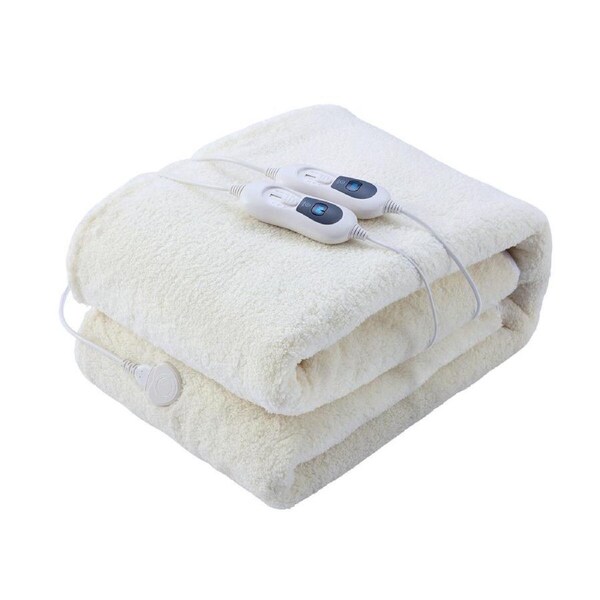 Electric Blanket, Heated Mattress Pad, Fitted Bed Cover, Queen Size Underblanket Warmer 203x152cm