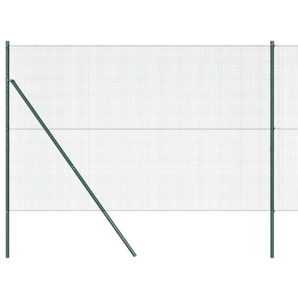 Fence Post Green 10 x 1,5 m (12 x 12 mm mesh) Steel vidaXL