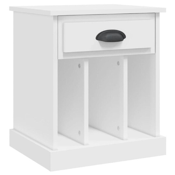Bedside Cabinet White 43x36x50 cm vidaXL