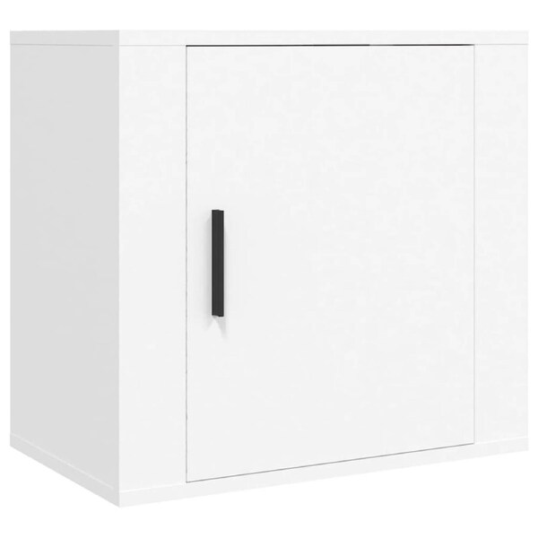 Wall-mounted Bedside Cabinet White 50x30x47 cm vidaXL