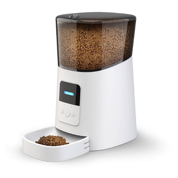 6L Automatic Cat Feeder Wi-Fi Enabled Smart Pet Feeder for Cats and Dogs