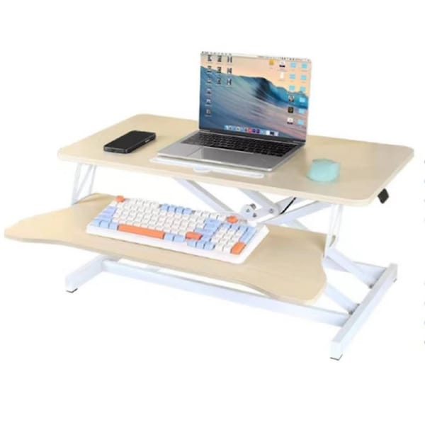 Laptop PC Monitor Computer Workstation Desk Table Converter Height Adjustable