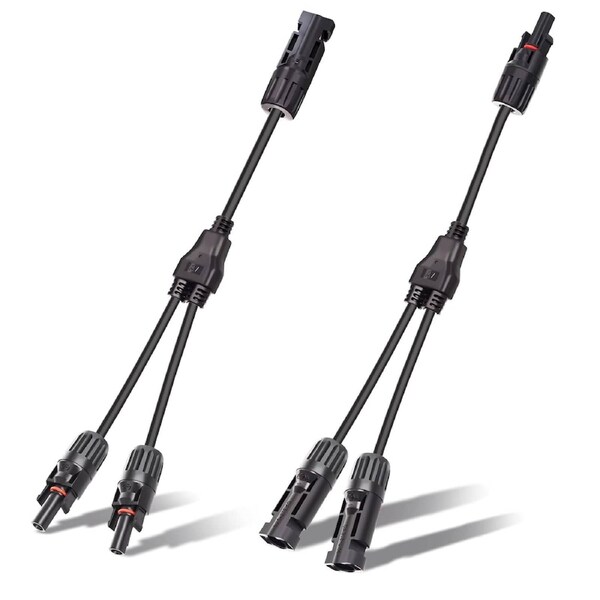 Solar Connectors Y Branch Parallel Adapter 1 Pair