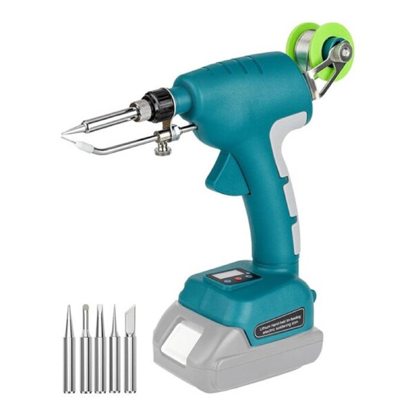 Cordless 75W Soldering Welding Welder Iron for Makita 18V Battery Solder Tips