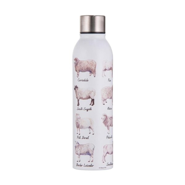 Ashdene Best In Breed Stainless Steel Insulated Drink Bottle Sheep