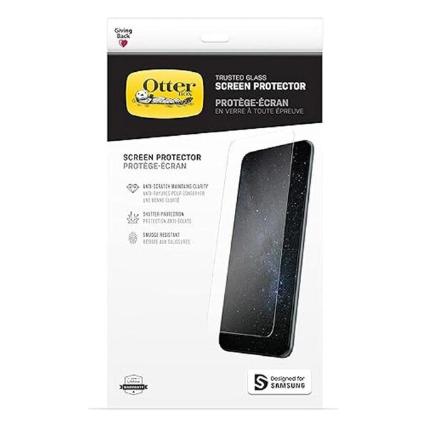 OtterBox React + Trusted Glass Samsung Galaxy S21 FE 5G - Clear Clear
