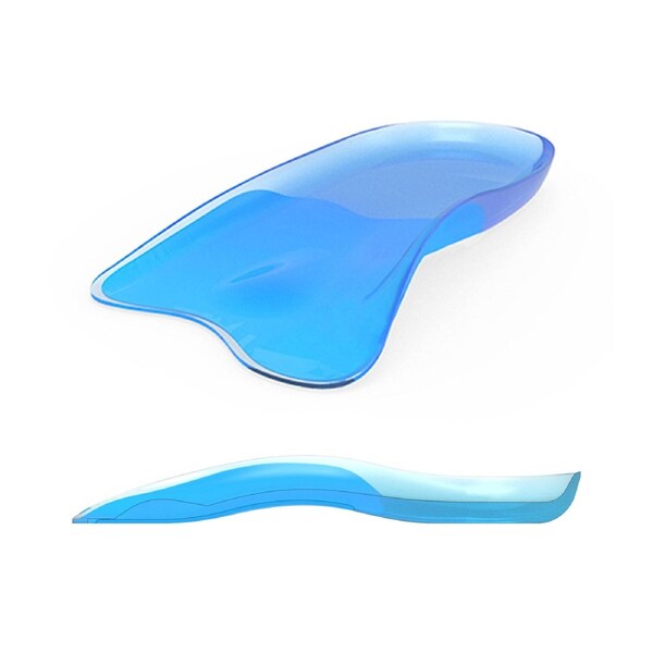 BIBAL INSOLE Half Insoles S Size Gel Arch Support Foot Pads, Shock Absorption, Durable