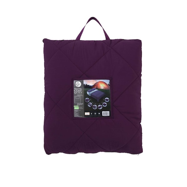 Accessorize Camp Quilt 230 x 205 cm - Water Repellent, Zip, Polyester Flannel