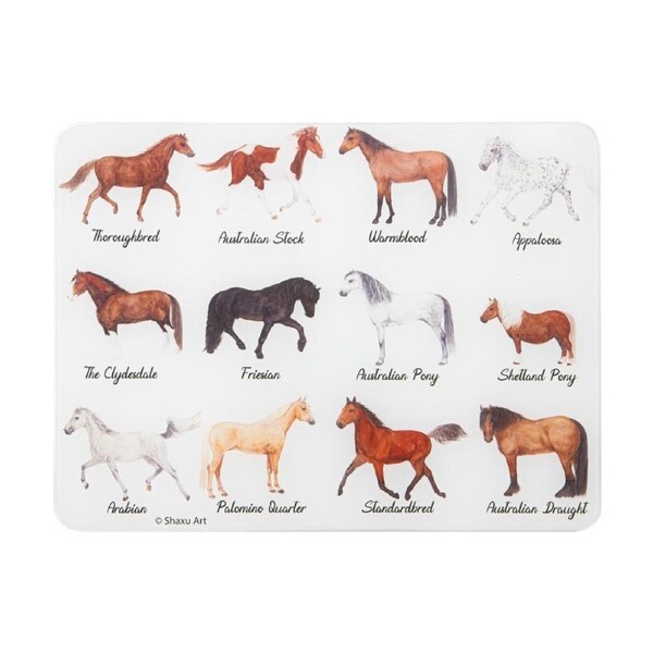 Ashdene Best In Breed Farm Surface Protector Placemat Horse Animal Art