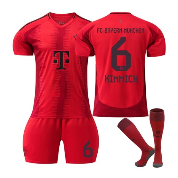 Nevenka KIMMICH #6 Bayern Club Home Jersey Soccer Jersey Kit Football T-shirt Set for Adult Kids 30