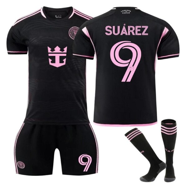 Nevenka SUAREZ #9 Miami Club Away Soccer Jersey Kit Football T-shirt Set for Adult Kids 20
