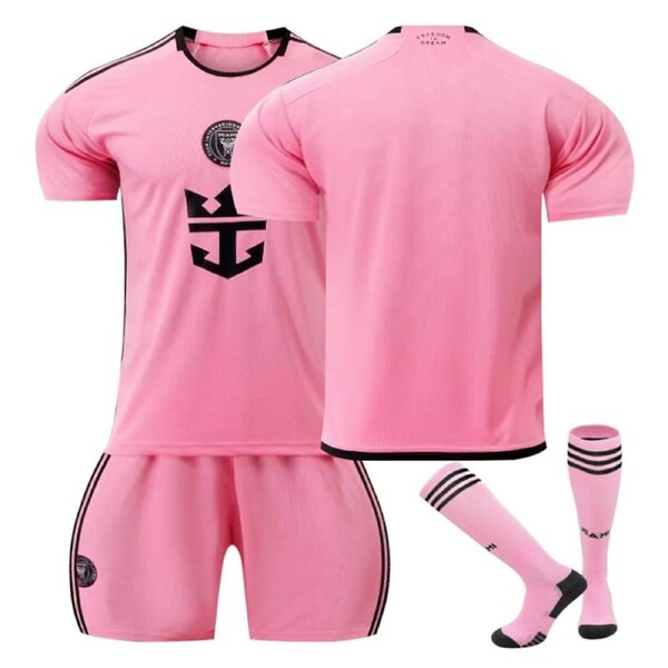 Nevenka Miami Club Home Soccer Jersey Kit Football T-shirt Set for Adult Kids M