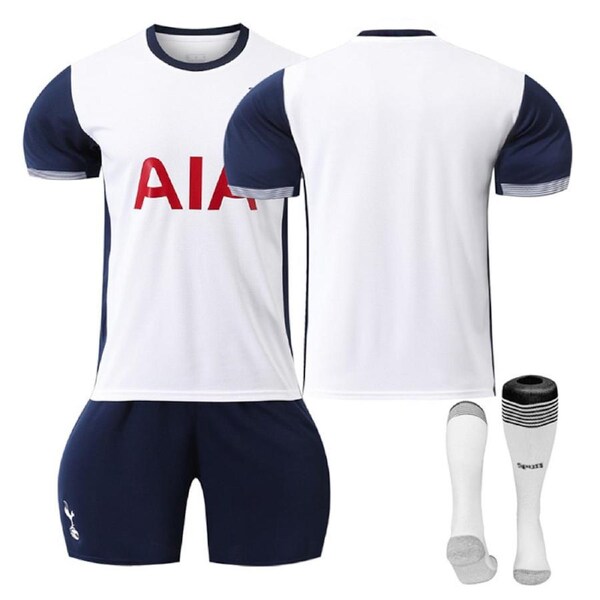 Nevenka Tottenham Hotspur F.C Home Soccer Jersey Kit Football T-shirt Set for Adult Kids 2XL