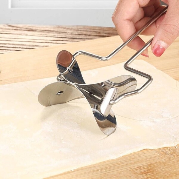 Stainless Steel Dumpling Maker Set - 5-Piece Dough Press Mould Tool