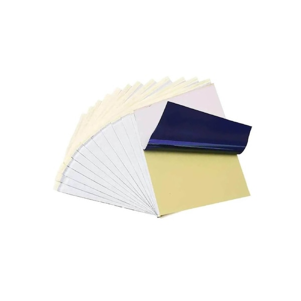 Tooleroo A4 Tattoo Thermal Stencil Paper - 50 Sheets, 4-Layer Construction