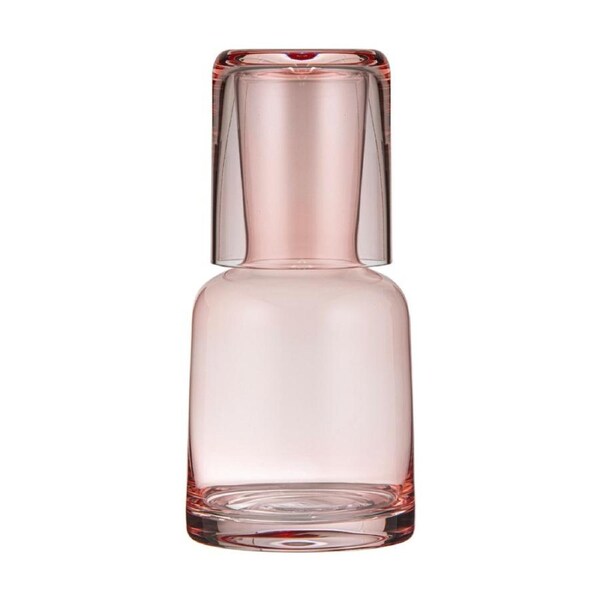 2pc Ladelle Mossman Carafe & Glass Drinkware Set 750ml/300ml Blush