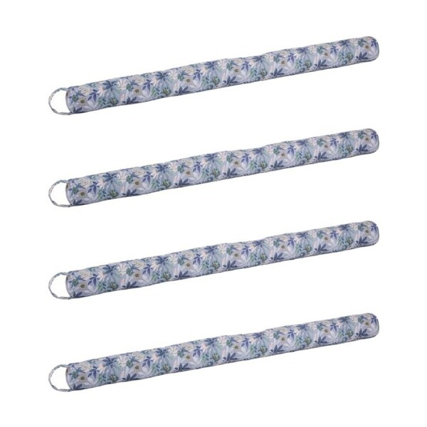 4x Ladelle Mossman Pattern Coastal Weather Draught Excluder W/ Handle Floral