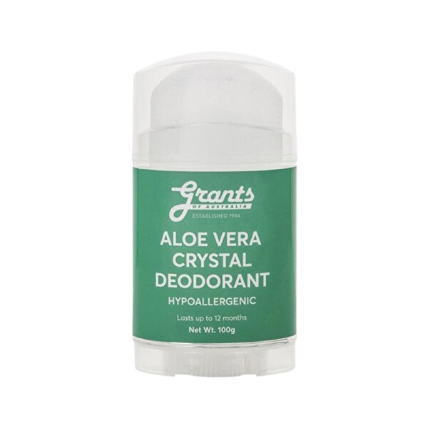 Grants Of Australia Crystal Deodorant Stick Aloe Vera 100g 100g