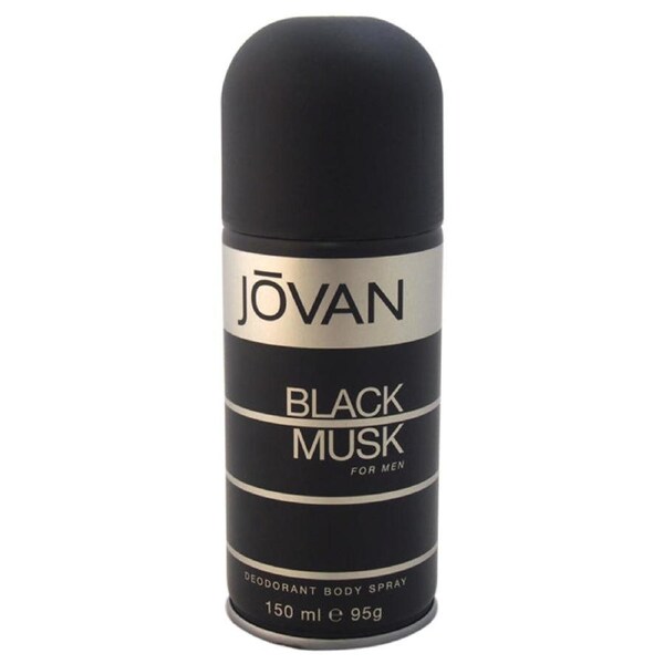 Jovan Black Musk by Jovan for Men - 5 oz Deodorant Spray 5 oz