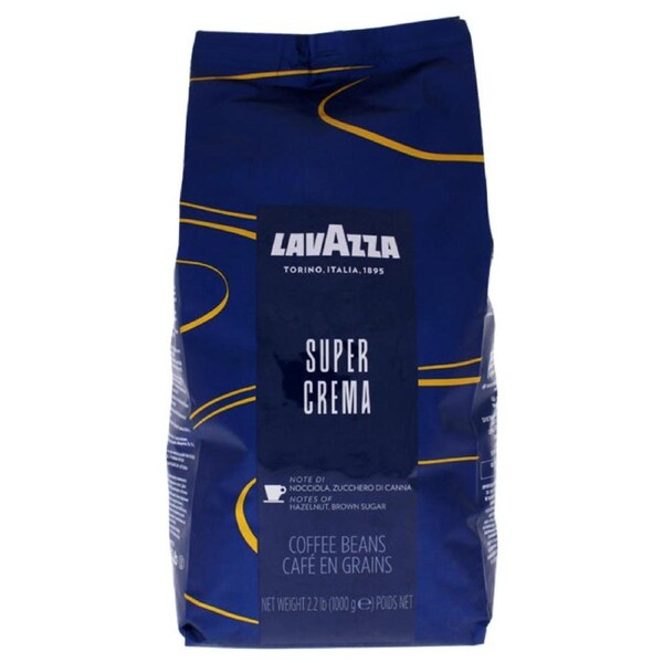 Super Crema Roast Whole Bean Coffee by Lavazza for Unisex - 35.2 oz Coffee 35.2 oz