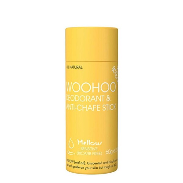 Woohoo Body Deodorant Stick Mellow Sensitive Bicarb Free 60g Sensitive (Bicarb Free) / 60g