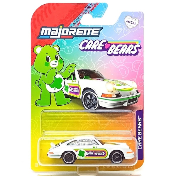 Majorette Care Bears Mini Car Porsche 911 Carrera RS 2.7