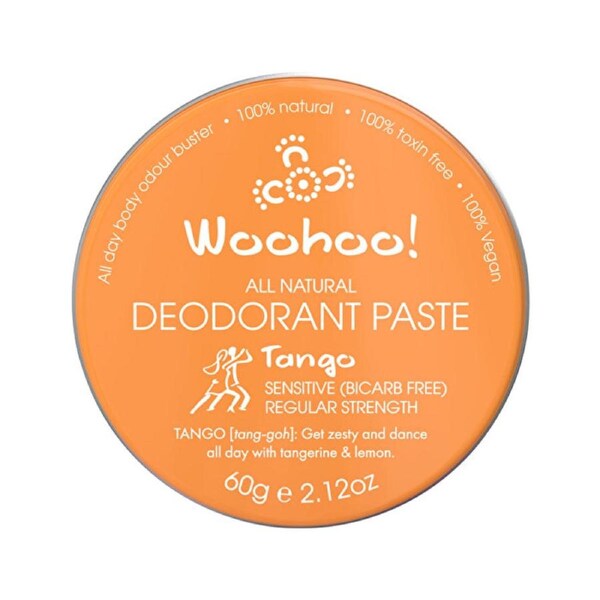 Woohoo Deodorant Paste Tango (Sensitive Bicarb Free) Tin 60g 60g