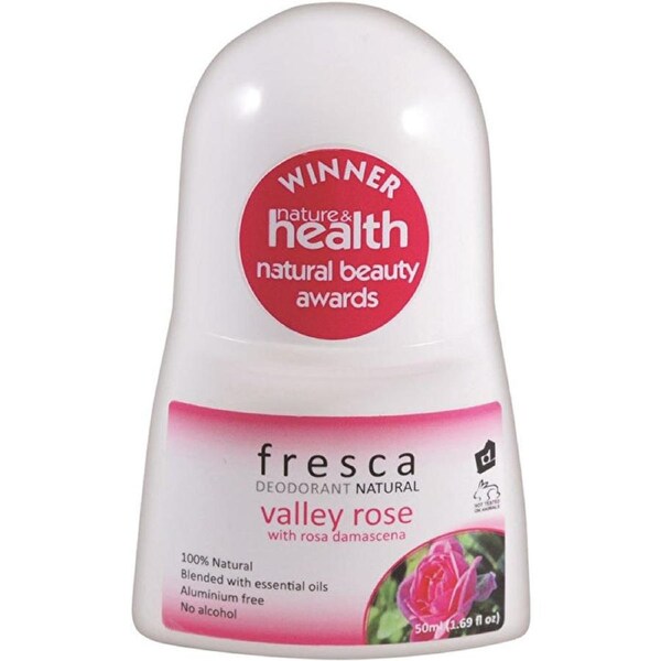 Fresca Natural Deodorant Valley Rose (with Rosa Damascena) 50ml 50ml