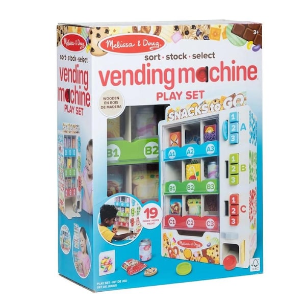 Melissa and Doug Vending Machine Play Set