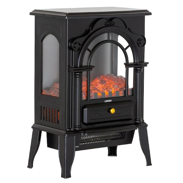 Lenoxx Electric Fireplace Log Heater