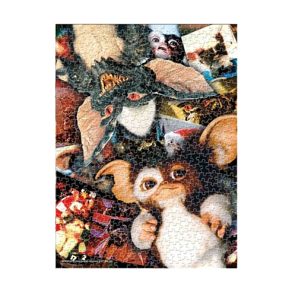 Aquarius Gremlins 500 Piece Vertical Box Collage Jigsaw Puzzle 35x48cm