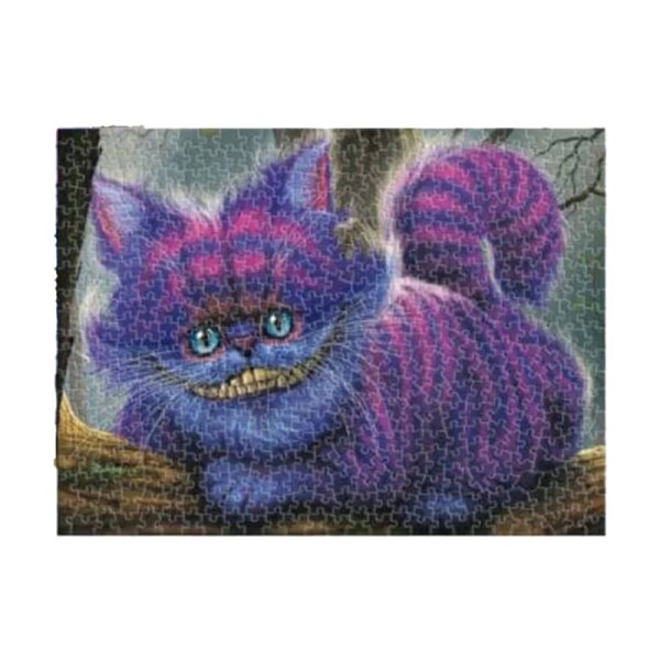 Aquarius Cheshire Cat 500 Piece Jigsaw Puzzle Toy Vertical Box 35x48cm