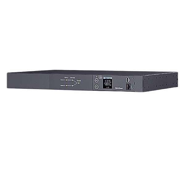 CyberPower PDU24004 Metered ATS Power Distribution Unit 10 Amp
