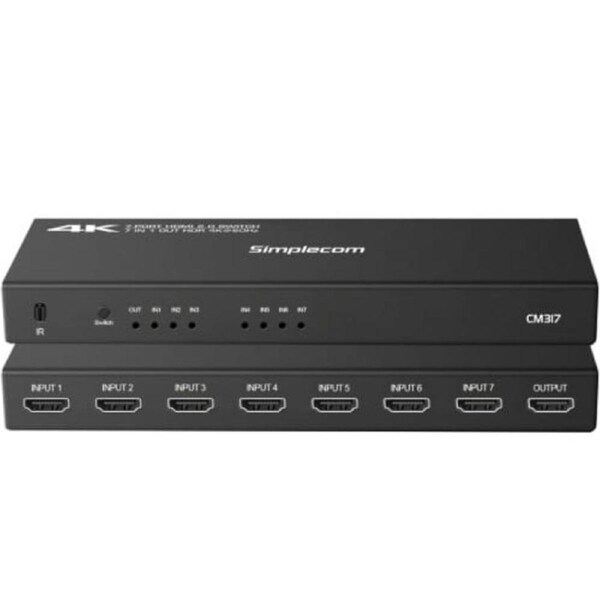 Simplecom CM317 7-Port HDMI 2.0 Switch