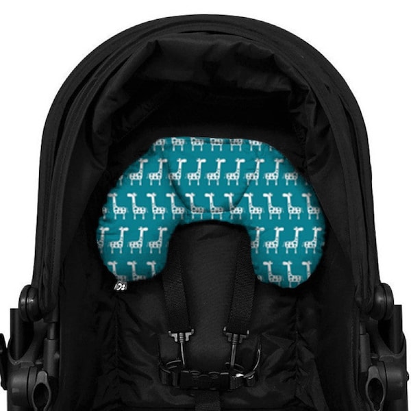 OutlookBaby Head Hugger Neck Support - Teal Giraffe