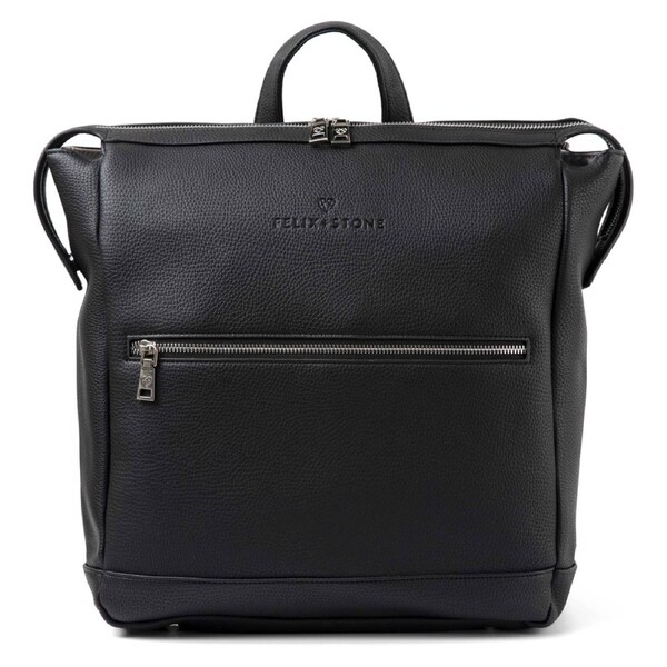 Felix + Stone Nappy Bag - Archie Backpack - Black