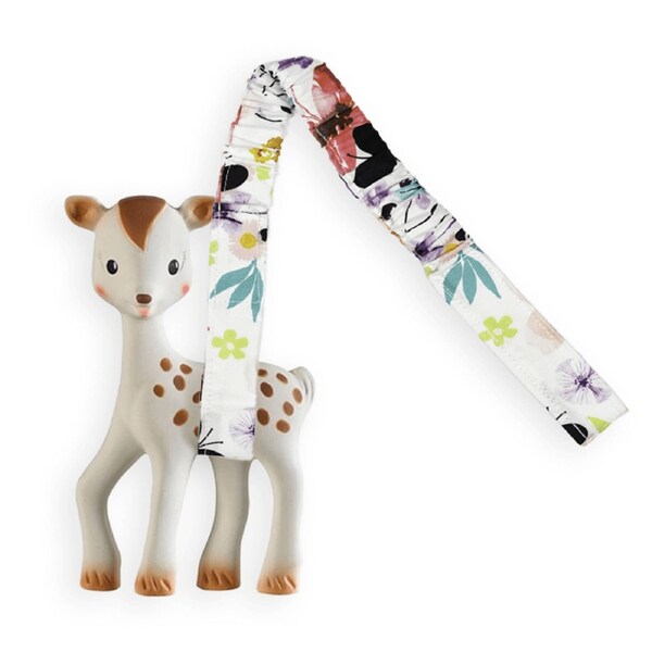 OutlookBaby Pram Strap - Floral Butterfly
