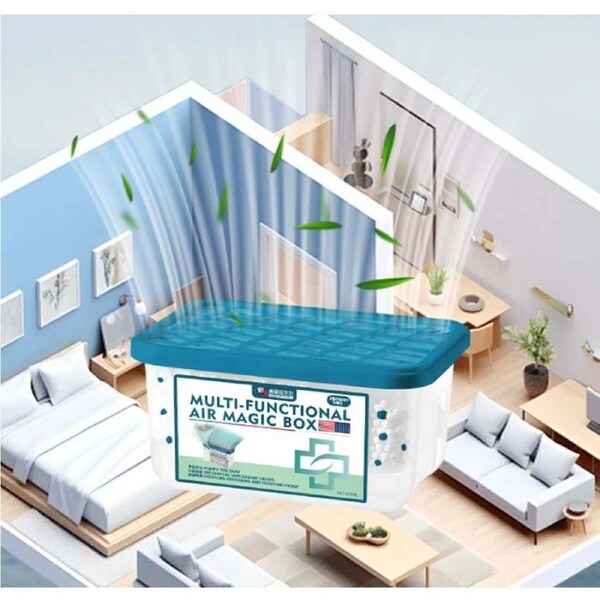 1Pcs Air Magic Box-Indoor Air Purification Dust Removal Magic Box, Multi-functional